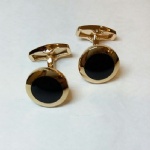 Enamel cufflink
