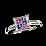 Shiny cz ring