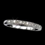 Simple ring with cz