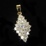 Silver pendant  with cz